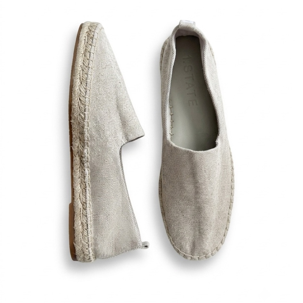 1.STATE Weave Canvas Espadrille - 7.5